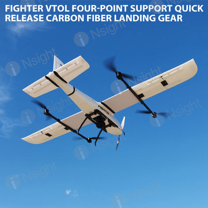 Fighter VTOL Four-point Support Quick Release Carbon Fiber Landing Gear