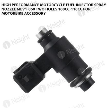 High Performance Motorcycle Fuel Injector Spray Nozzle MEV1-060 Two Holes 100CC-110CC for Motorbike Accessory