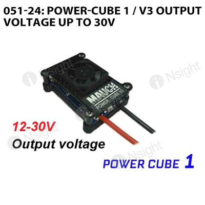 051-24: Power-Cube 1 / V3 Output voltage up to 30V
