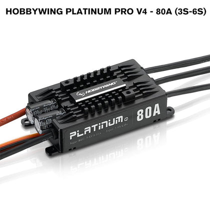 Hobbywing Platinum PRO V4 - 80A (3S-6S)