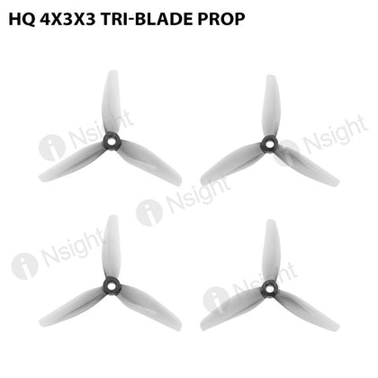 HQ 4x3x3 Tri-blade Prop