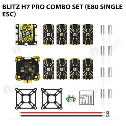 BLITZ H7 Pro Combo Set (E80 single ESC)