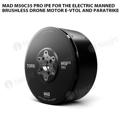 MAD M50C35 PRO IPE for the electric manned brushless drone motor e-VTOL and paratrike