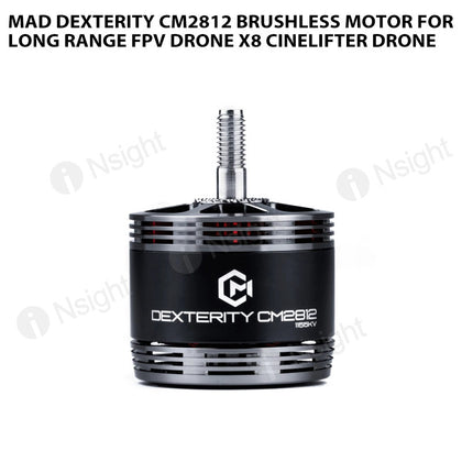 MAD DEXTERITY CM2812 Brushless motor for long range FPV drone X8 Cinelifter drone