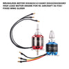 Brushless Motor D3536(2814)1200KV D3542(2820)920KV High Load Motor Engine for RC Aircraft X8 FX61 Fixed Wing Glider
