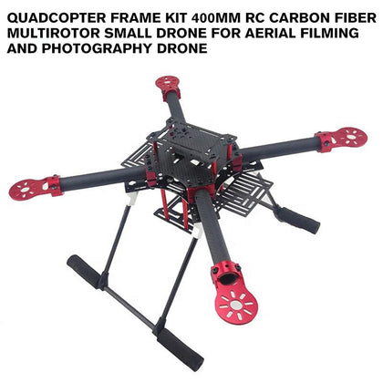 Quadcopter frame kit 400mm RC carbon fiber multirotor small drone for aerial filming and photography drone