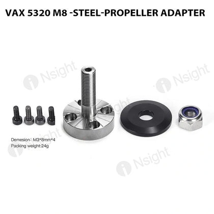 VAX 5320 M8 -Steel-Propeller Adapter