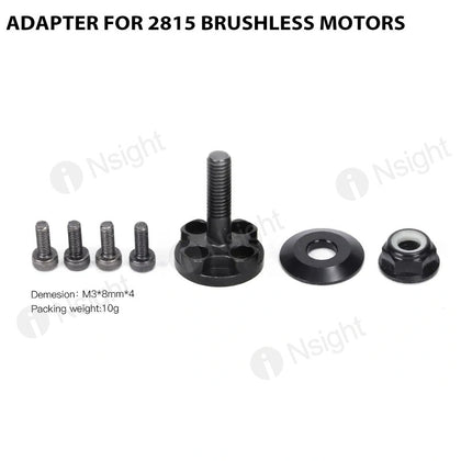 Adapter for 2815 brushless motors
