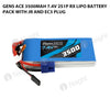 Gens Ace 3500mAh 7.4V 2S1P RX Lipo Battery Pack With JR And EC3 Plug