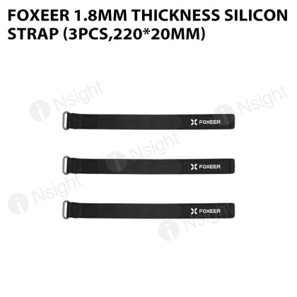 Foxeer 1.8mm Thickness Silicon Strap (3pcs,220*20mm)