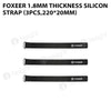 Foxeer 1.8mm Thickness Silicon Strap (3pcs,220*20mm)