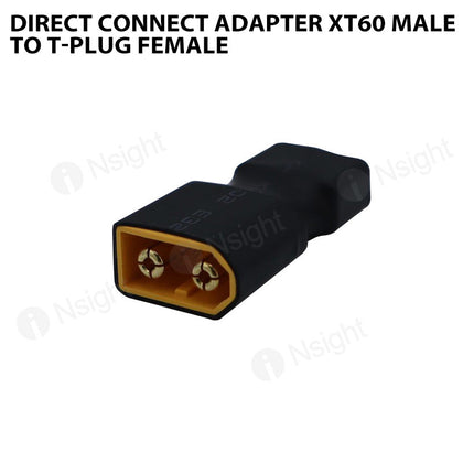 Direct Connect Adapter XT60 Male To T-Plug Female