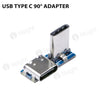 USB Type C 90° Adapter