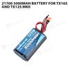 21700 5000mAh Battery for TX16S and TX12S MKII