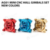 AG01 MINI CNC Hall Gimbals Set New Colors