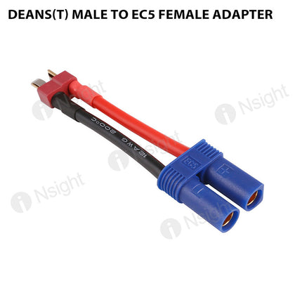 Deans(T) Male To EC5 Female Adapter