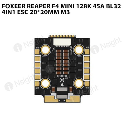 Foxeer Reaper F4 Mini 128K 45A BL32 4in1 ESC 20*20mm M3