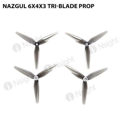 Nazgul 6x4x3 Tri-blade Prop