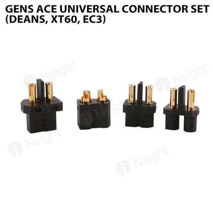 Gens Ace Universal Connector Set (Deans, XT60, EC3)