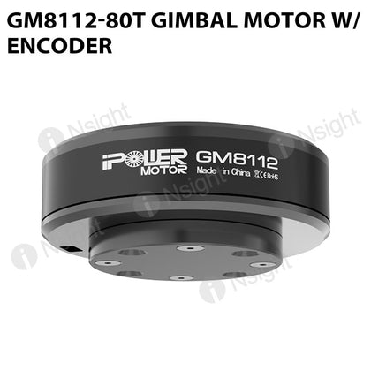 GM8112-80T Gimbal Motor w/ Encoder