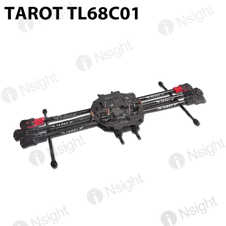 Tarot FY690S 6 Axle Full 3K Carbon Fiber Aircraft Frame Folding Hexacopter TL68C01 690mm Airframe for DIY FPV RC Drone