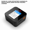 Q8 MAX DC 1000W Lipo Battery Charger,LCD Display Digital Smart Battery Balance Charger