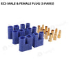 EC3 Male & Female Plug (3 Pairs)