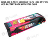 Gens Ace G-Tech 6200mAh 15.2V 100C 4S1P HV Lipo Battery Pack With XT60 Plug