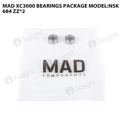 MAD XC3000 Bearings package model:NSK 684 ZZ*2