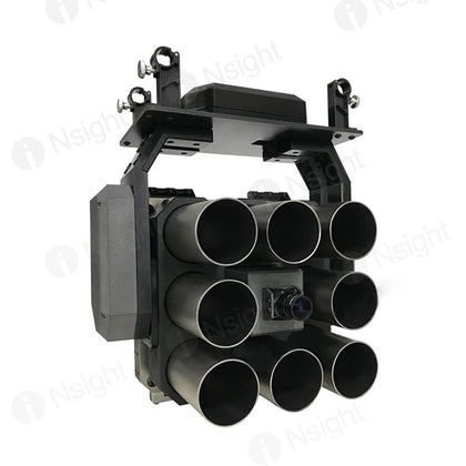 8-tube Smoke Grenade Tear Gas Launcher Electric Shock Device
