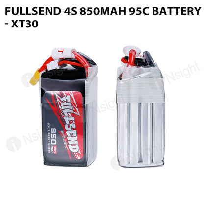 Fullsend 4S 850mAh 95C Battery- XT30