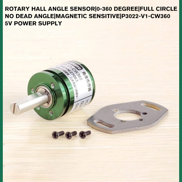 Rotary Hall Angle Sensor|0-360 Degree|Full Circle No Dead Angle|Magnet ...
