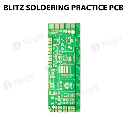 BLITZ Soldering Practice PCB