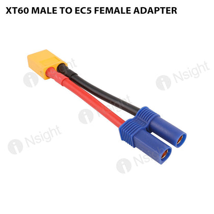 XT60 Male To EC5 Female Adapter
