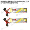 GAONENG GNB 4S 15.2V 530mAh 90C XT30 LiPo Battery Long Type