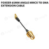 Foxeer 65mm Angle MMCX to SMA Extension Cable