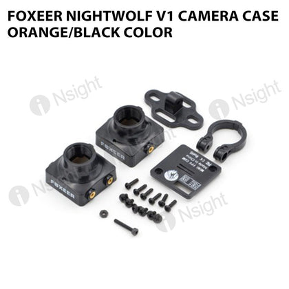 Foxeer Nightwolf v1 Camera Case Orange/Black Color