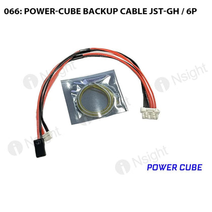 066: Power-Cube backup cable JST-GH / 6p