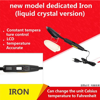 Prolux Electric Digital Lcd Sealing Iron 220V PX1363 With Accurate Temperature Control For Covering Film for rc model