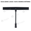 Dual Band 2.4GHz / SUB-G 900MHz Antenna