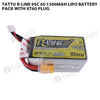 Tattu 6S 1300mAh 95C R-Line Lipo Battery Pack With XT60 Plug