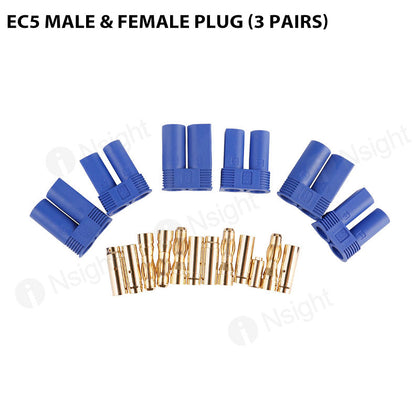 EC5 Male & Female Plug (3 Pairs)