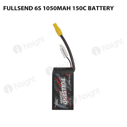 Fullsend 6S 1050mAh 150C Battery