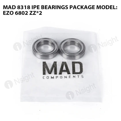 MAD 8318 IPE Bearings package model:EZO 6802 ZZ*2