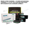 IMars III PRO Charger + (2) Gens Ace Bashing 2200mAh 11.1V 35C 3S1P Lipo Battery Pack With Deans Plug-Charger Combo 4