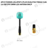2pcs Foxeer Lollipop 4 Plus Kualitas Tinggi 5.8G 2,6 DBi FPV Omni LDS Antena RHCP