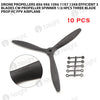 Drone Propellers 8x6 9x6 10x6 11x7 13x8 Efficient 3 Blades CW Propeller Spinner 1/2/4PCS Three Blade Prop RC FPV Airplane