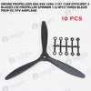 Drone Propellers 8x6 9x6 10x6 11x7 13x8 Efficient 3 Blades CW Propeller Spinner 1/2/4PCS Three Blade Prop RC FPV Airplane