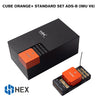 The Cube Orange + Standard Set