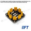 EFT Drone Parts Power Distribution Board Four Axes/E4P/1pcs For EFT E410P E416P E420P Agriculture Drone Frame PDB